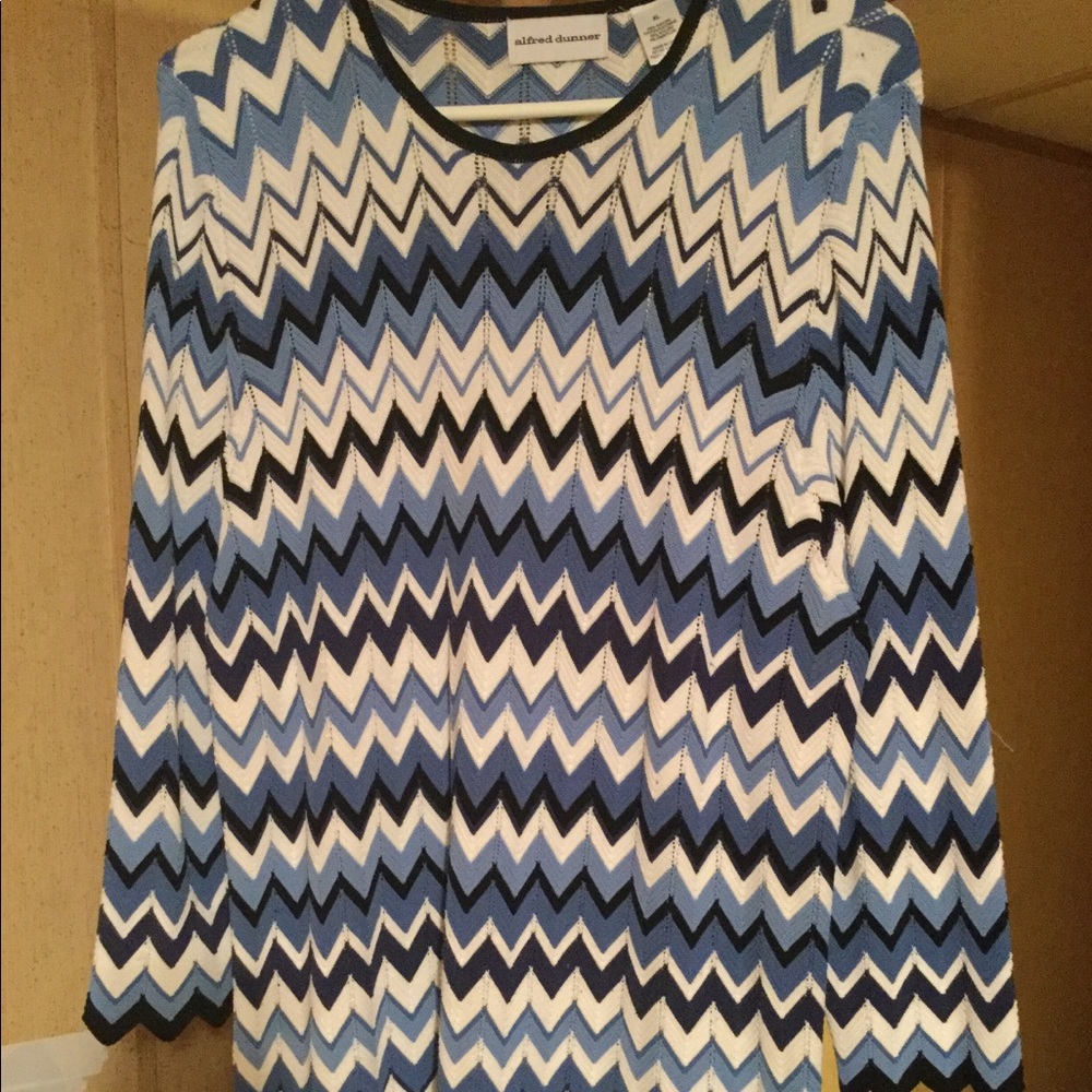 Alfred Dunner Aztec Design Top